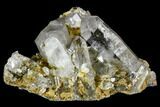 Quartz and Adularia Crystal Association - Norway #111429-1